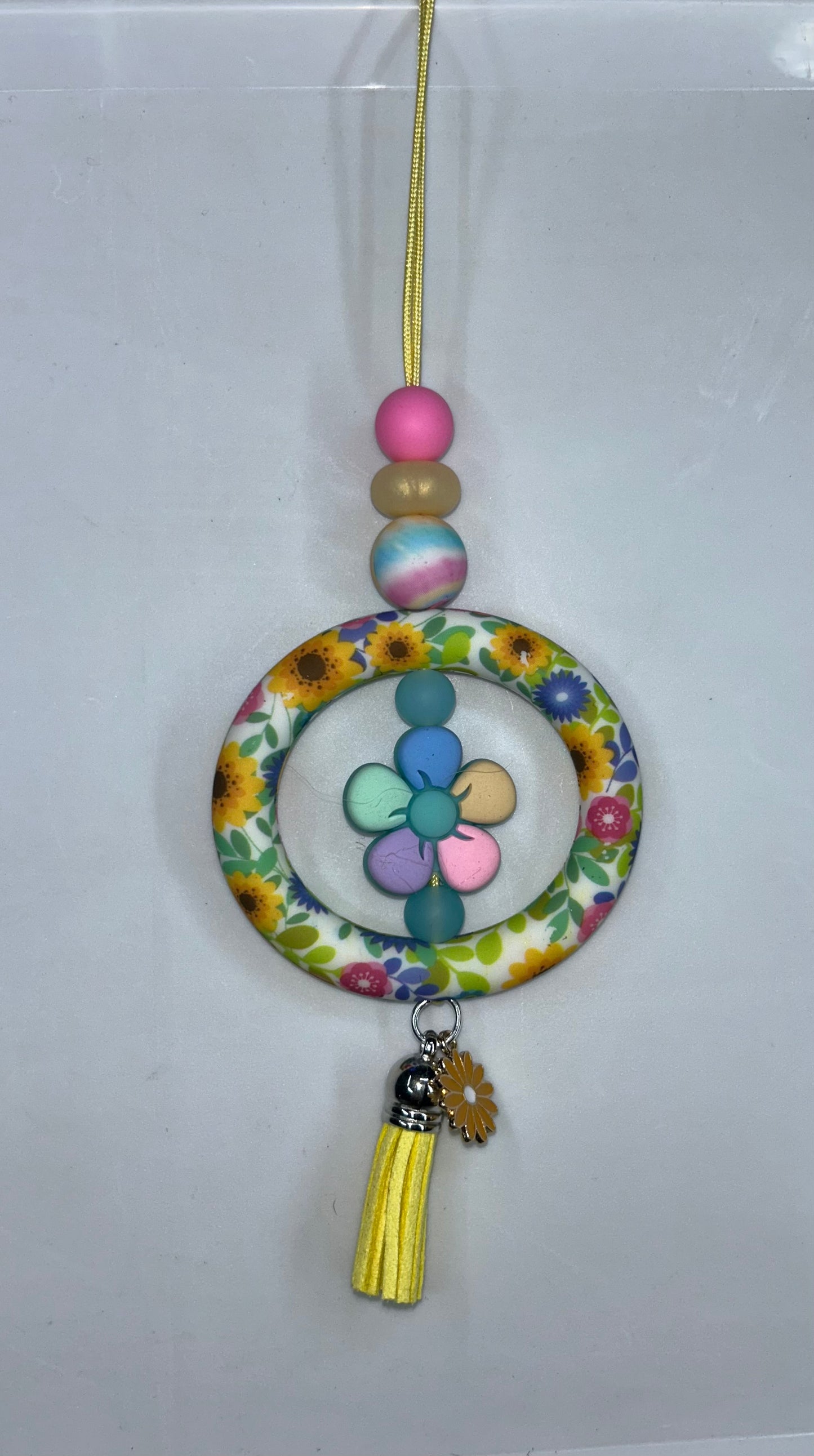 Flower Car Charm