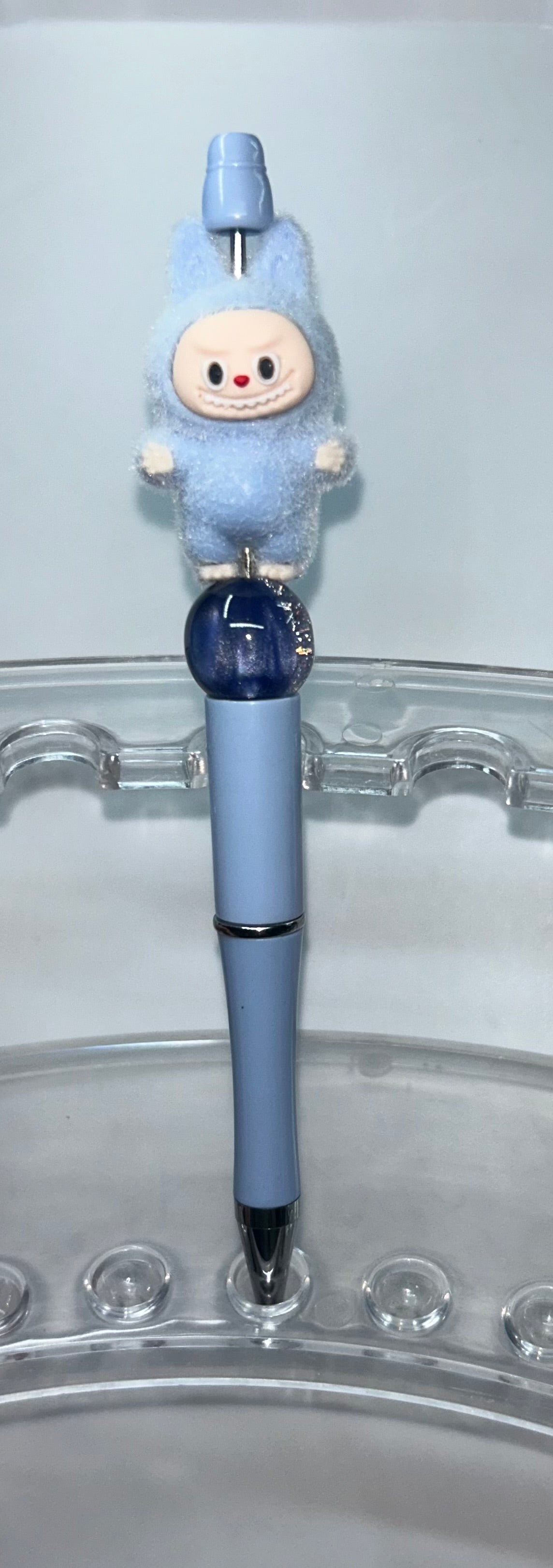 Blue Labubu Blue Pen