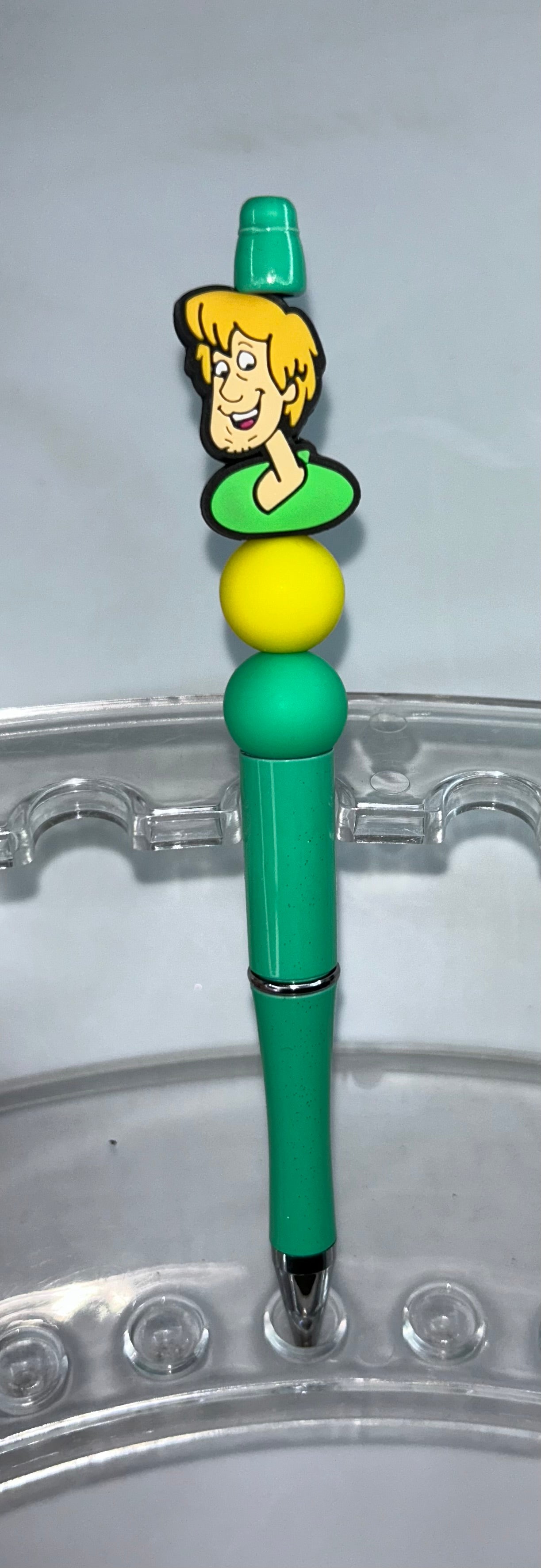 Shaggy Head Green Pen