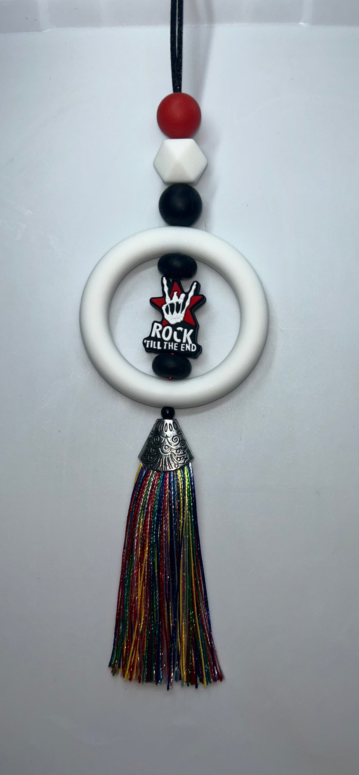 Rock Till The End Car Charm