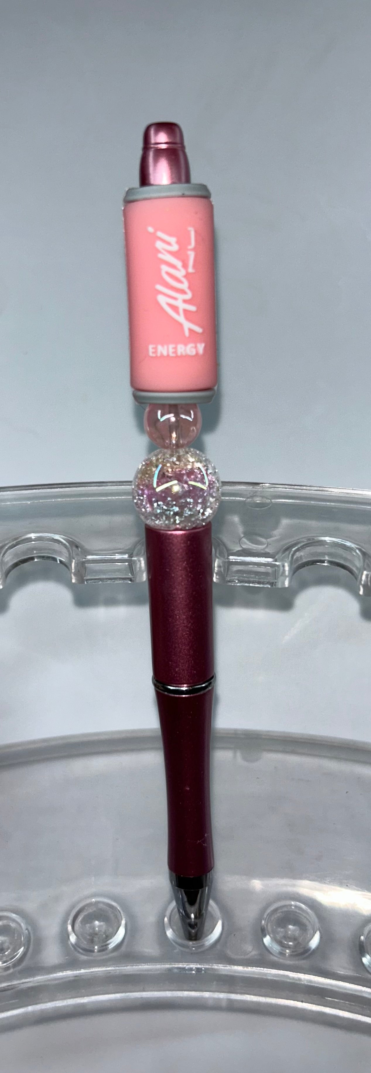 Light Pink Alani Burgandy Pen