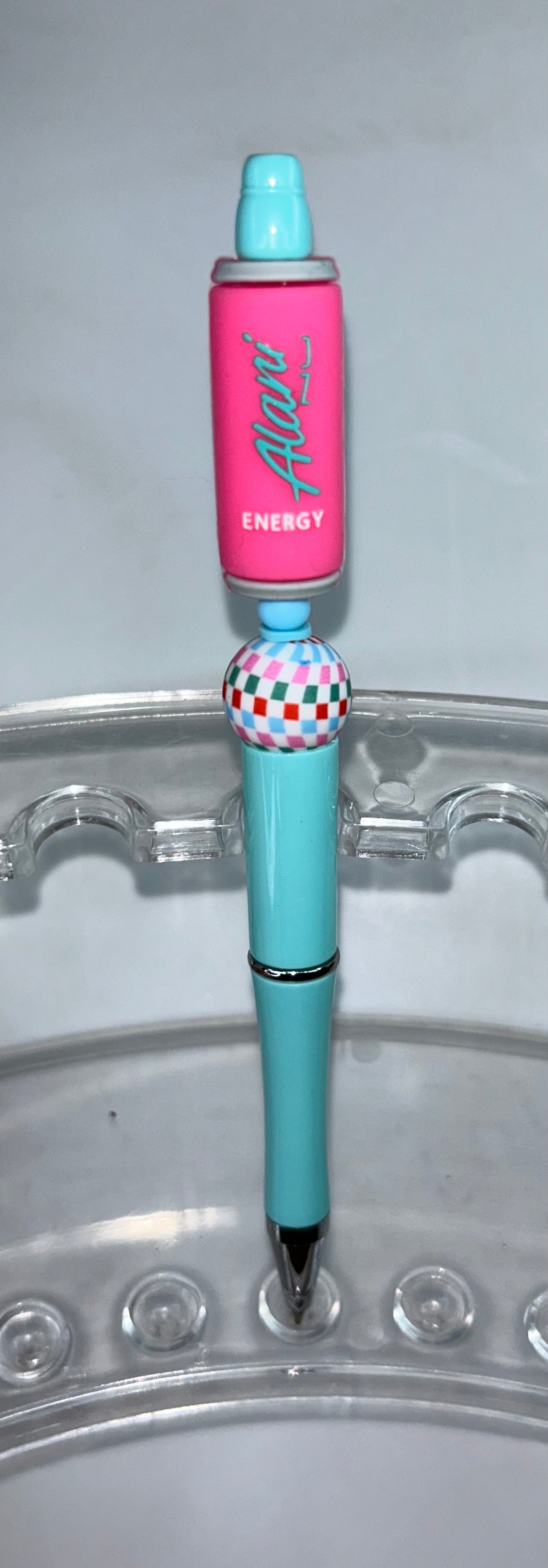 Pink Alani Energy Teal Pen