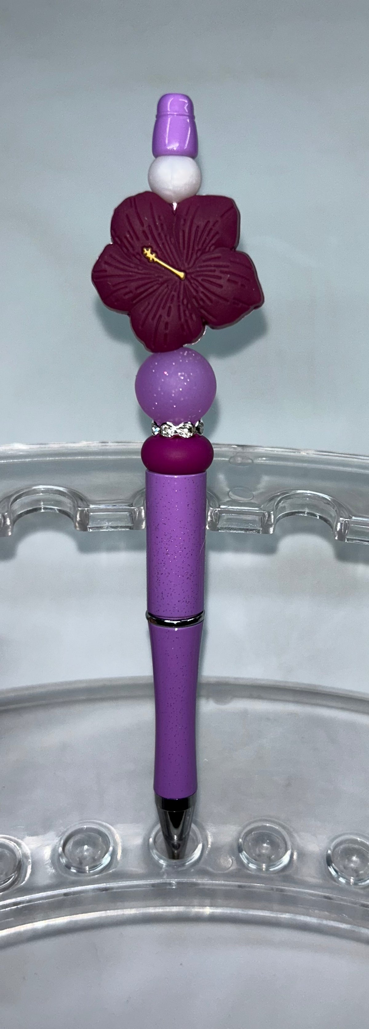 Purple Flower Purple Pen