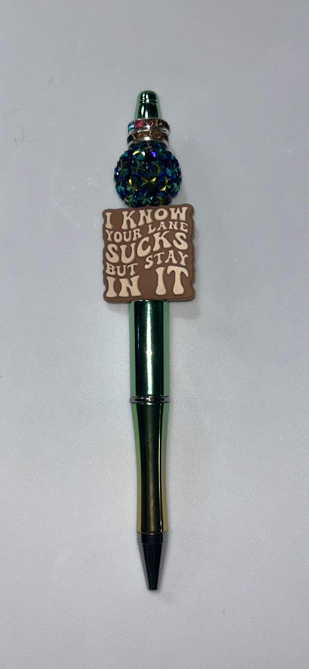 Lane Sucks Metallic Pen