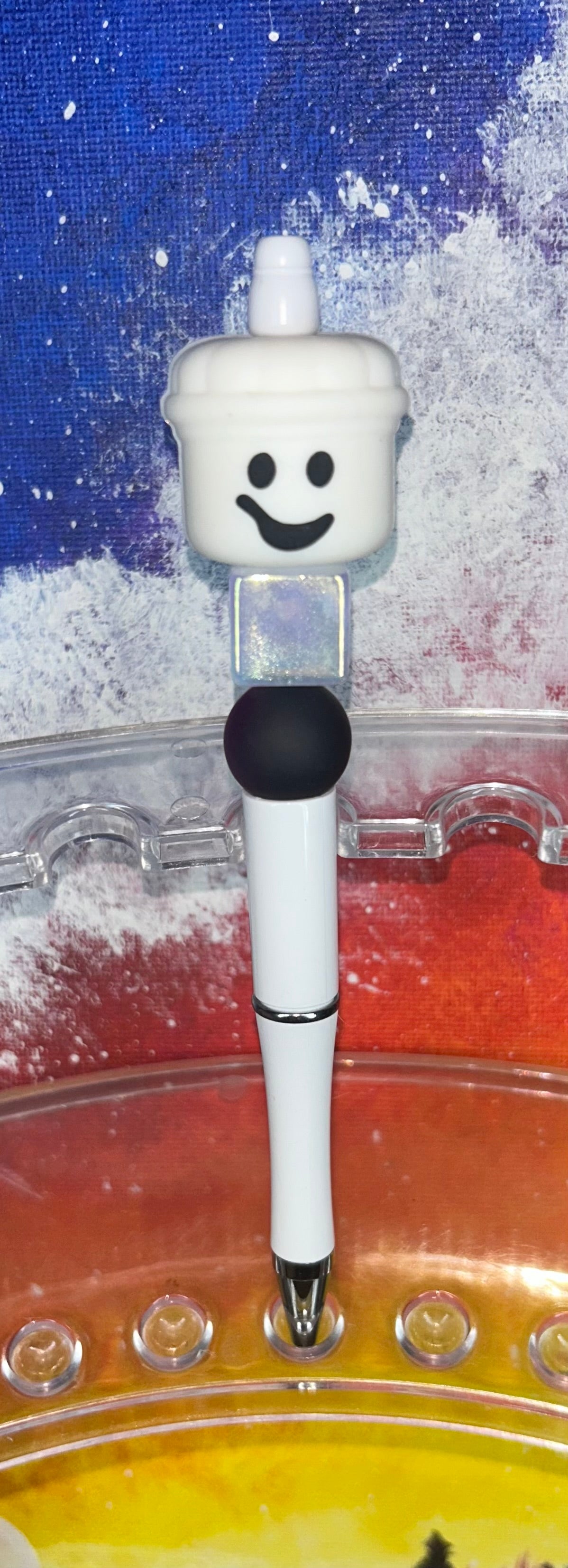 White Pumpkin Tub White Pen