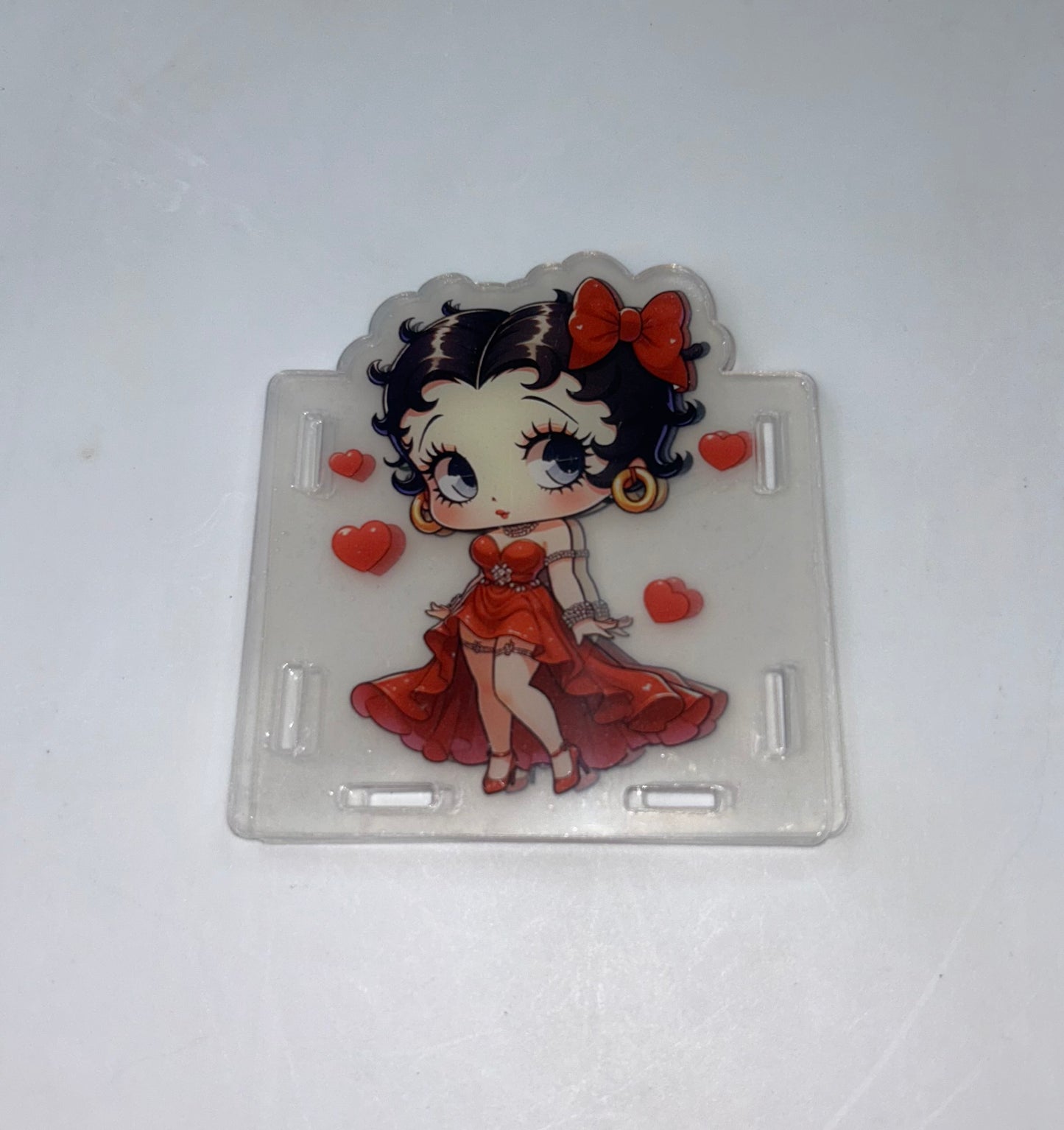 Betty Boop Dress Hearts Pen Holder