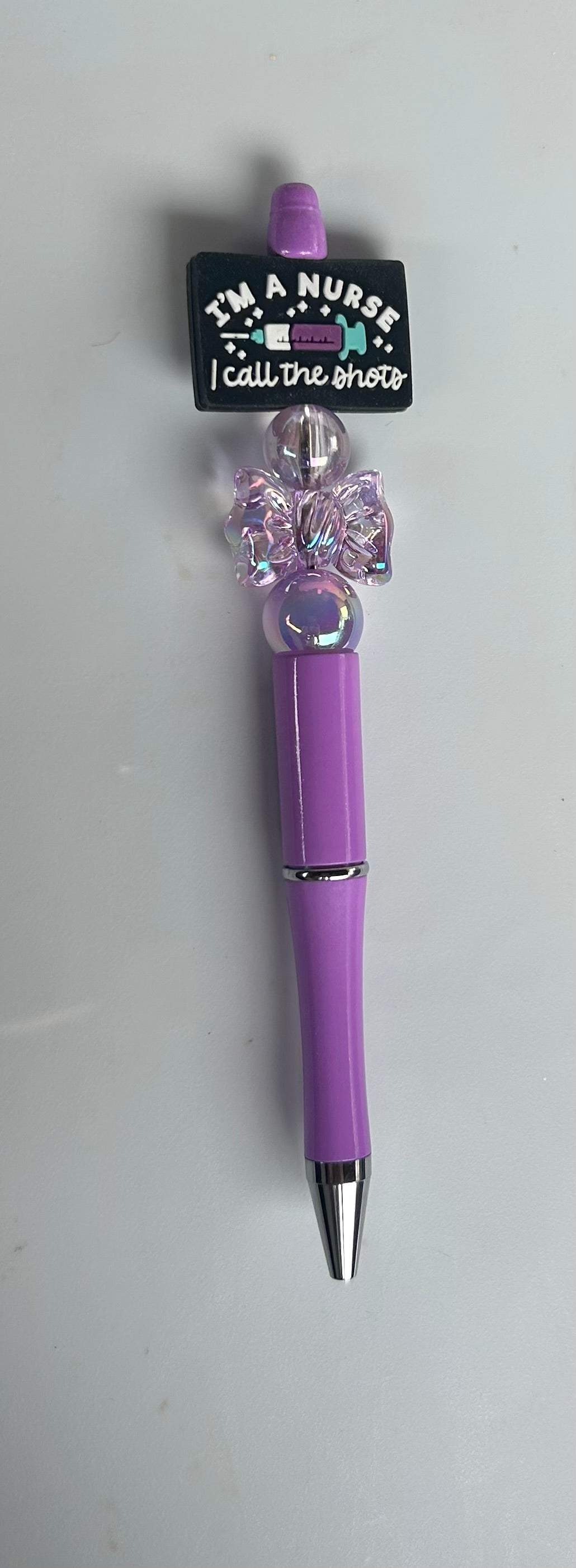 I Am The Nurse I Call The Shots Purple Pen