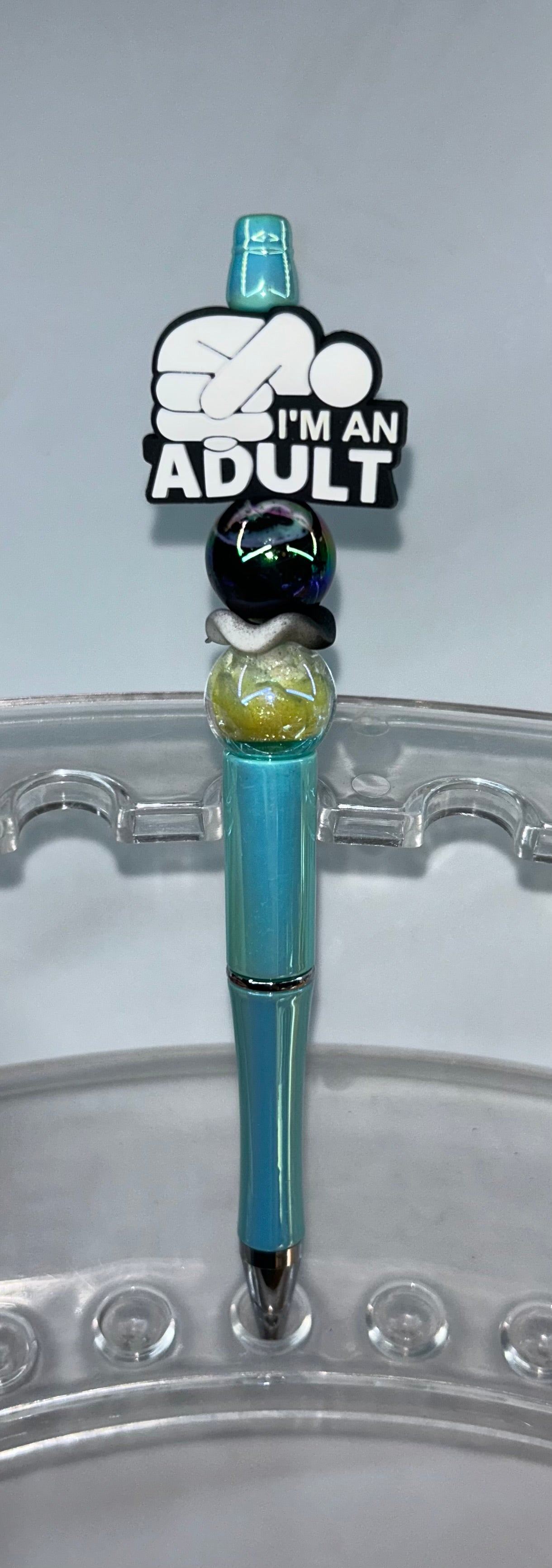 I'm An Adult Teal Pen