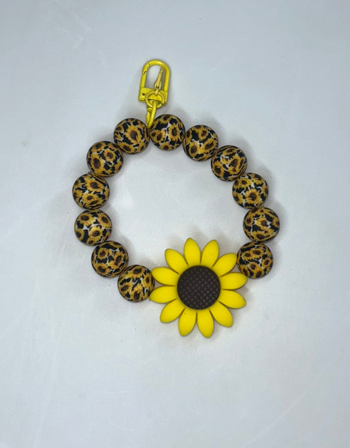 Sunflower Wristlet