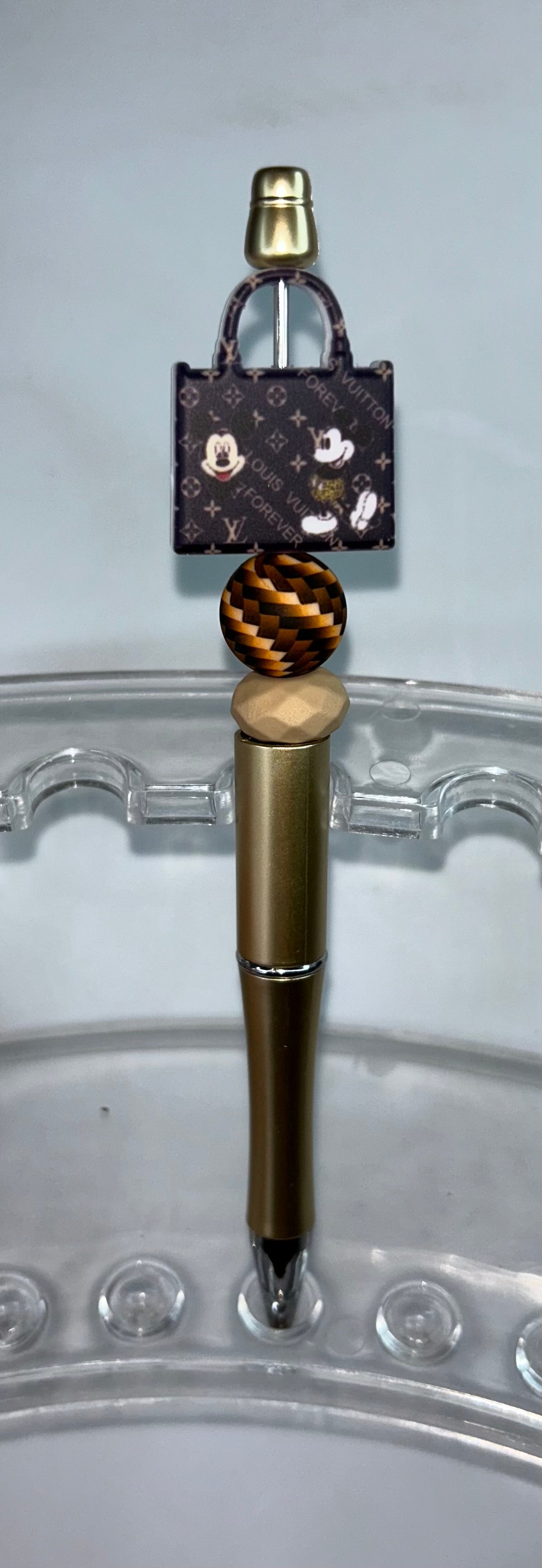 Louis Vuitton Mickey Purse Gold Pen