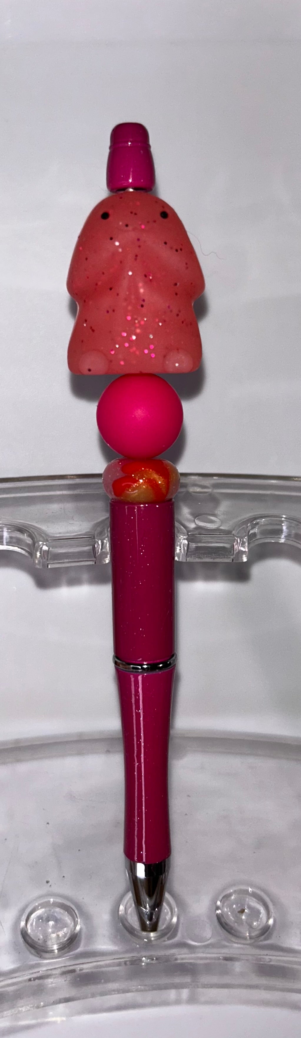 Pink Glitter Pink Pen