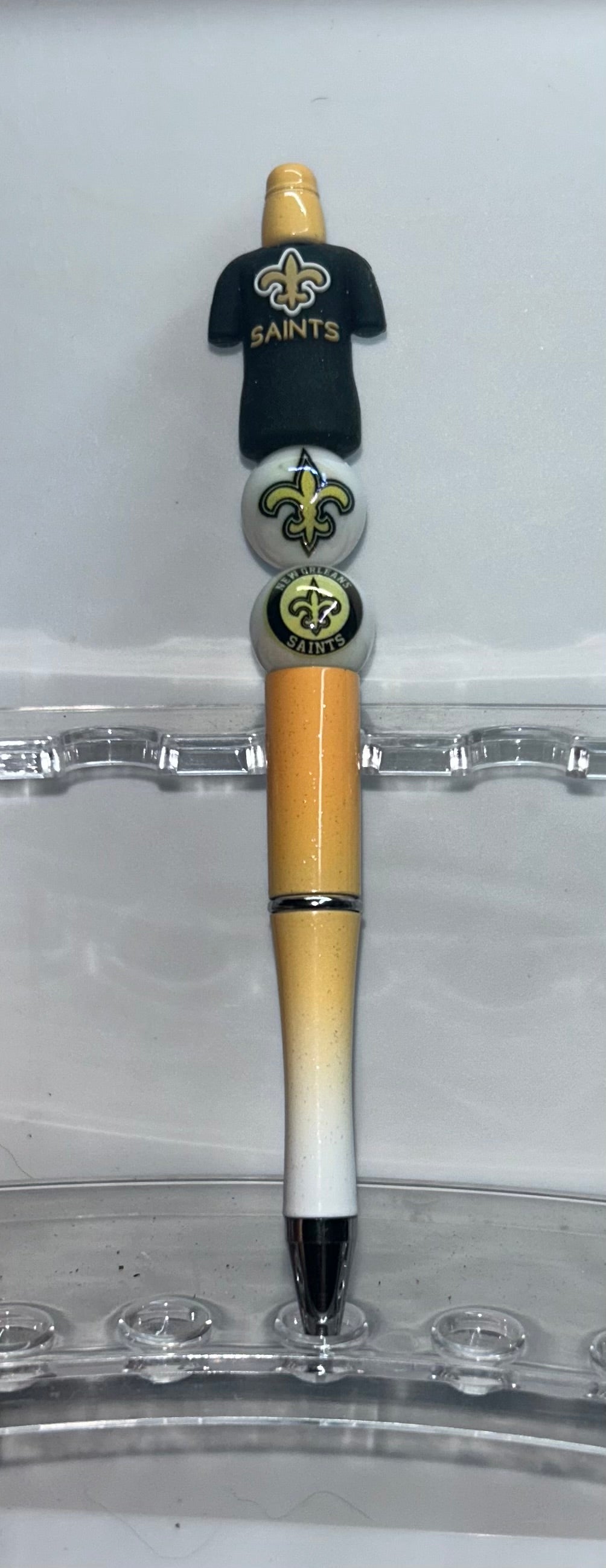 Saints Jersey Orange Ombre' Pen