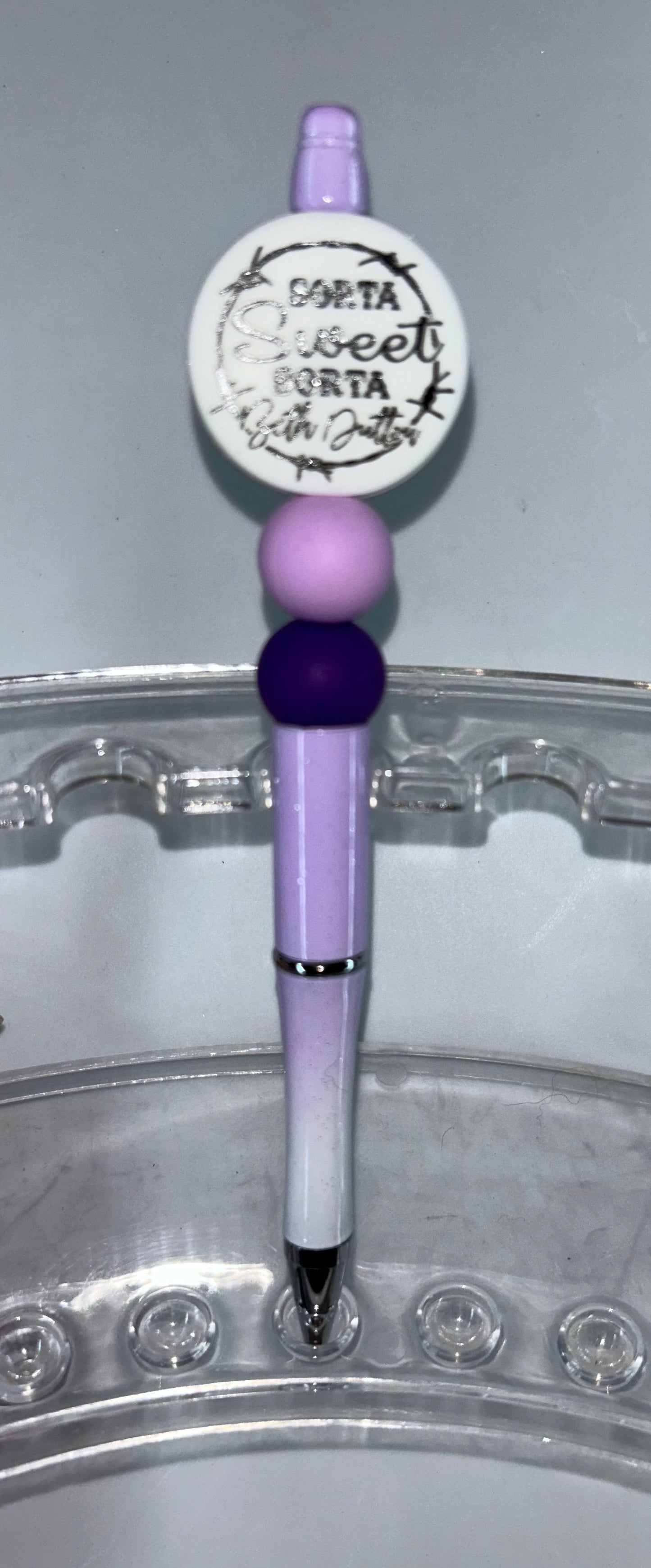 Sorta Sweet Sorta Beth Dutton Purple Ombre' Pen