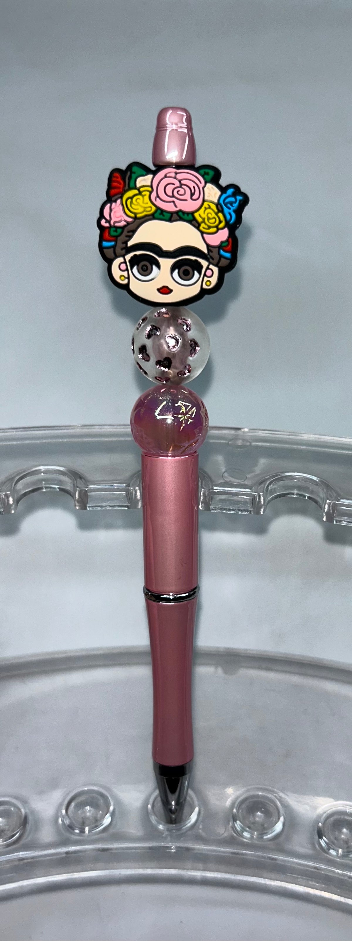 Frida Kahlo Pink Pen