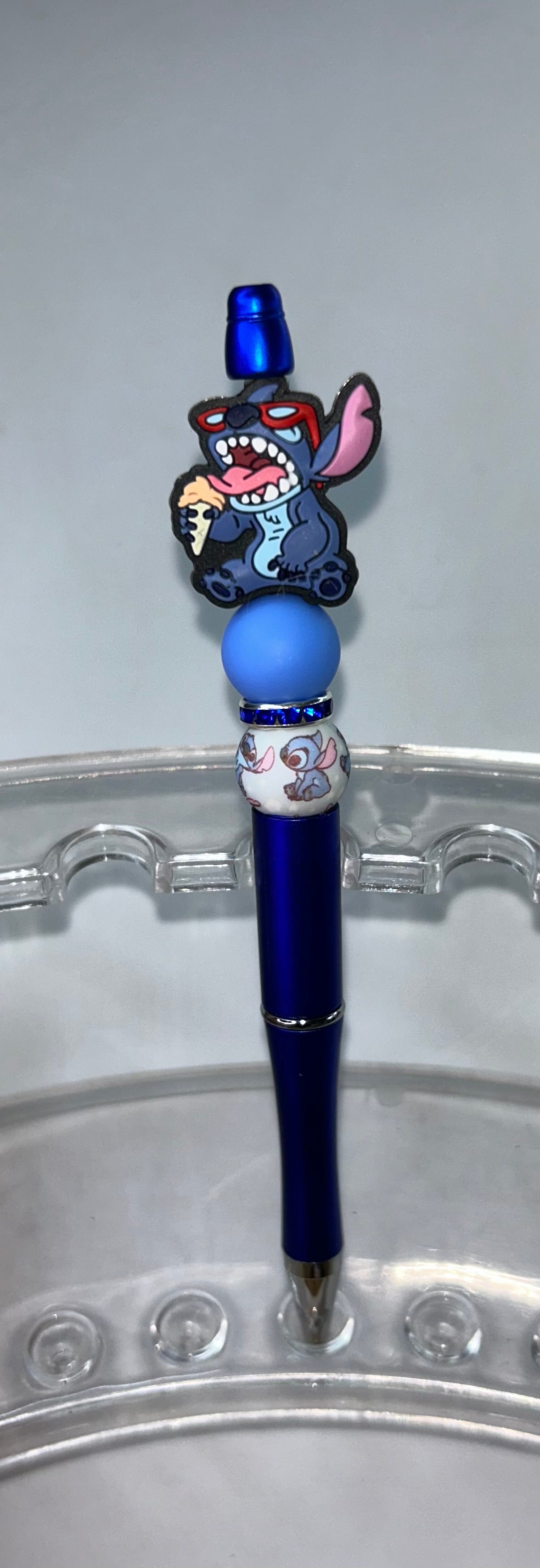 Stitch With Ice Cream Royal Blue Pen
