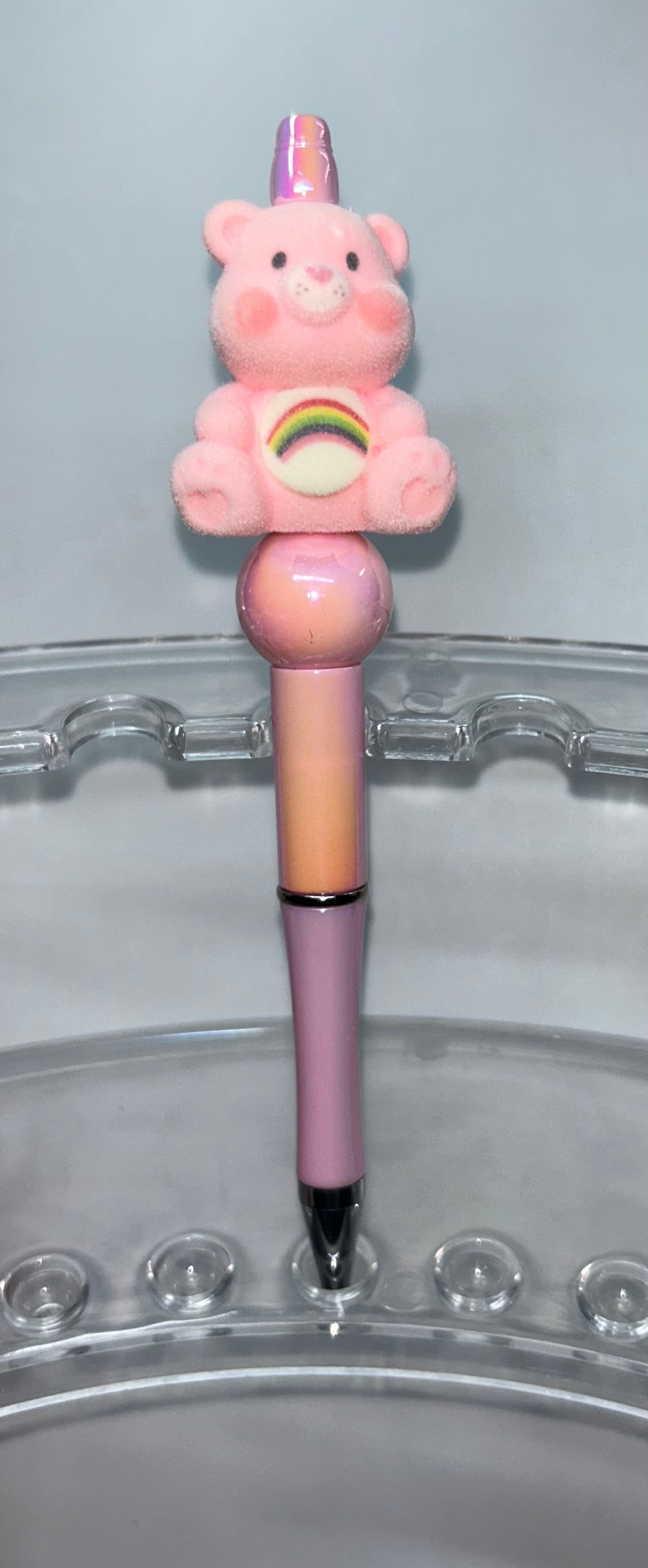 Pink CareBear Pink Pearl Pen