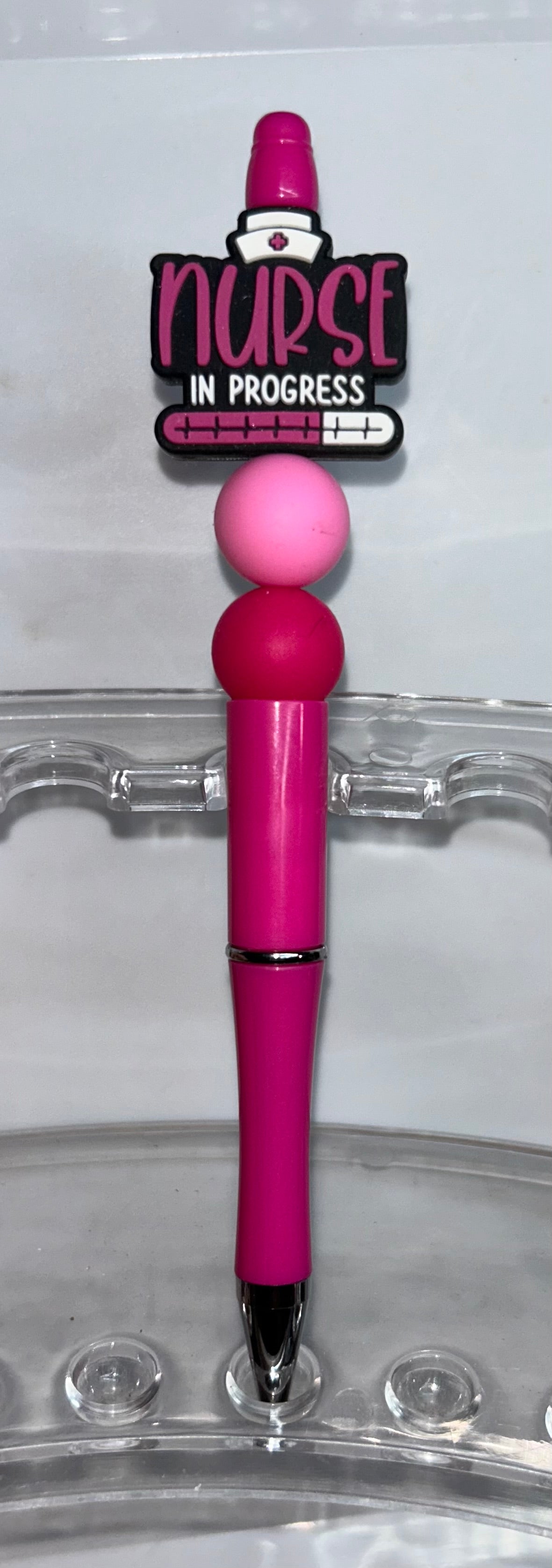 Nurse In Progress Pink Pen