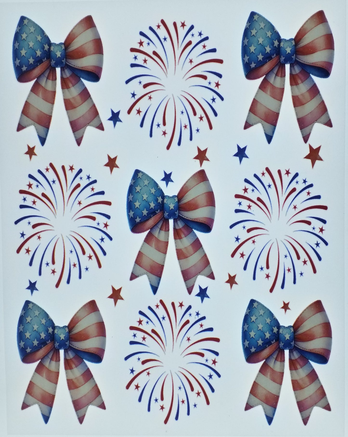 4th Of July Bows