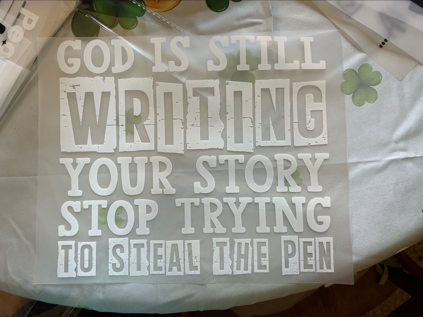 God Is Still Writing Your Story