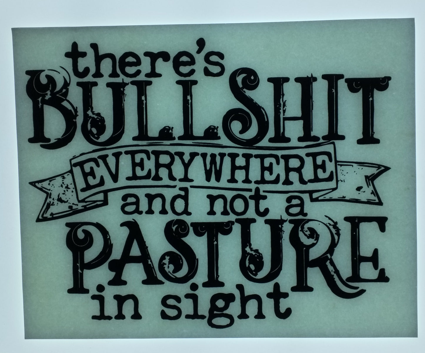 There's Bul$h!t Everywhere