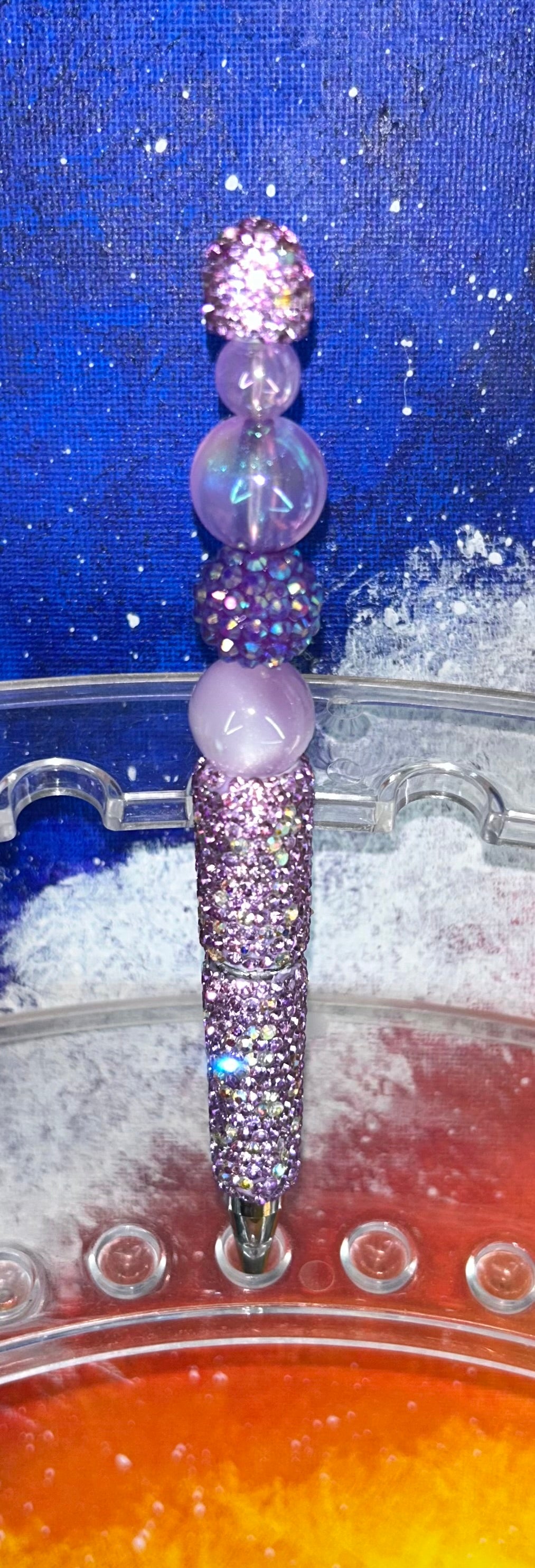 Purple Bling Specialty Pen