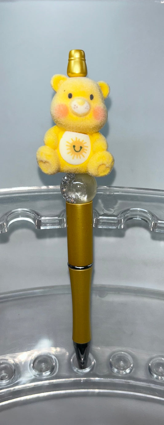 Yellow CareBear Yellow Pen