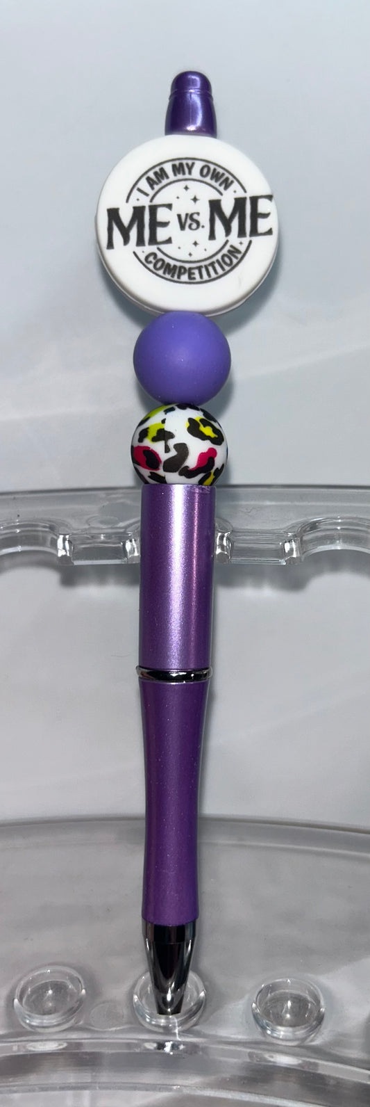 I Am My Own Me vs Me Competition Purple Pen