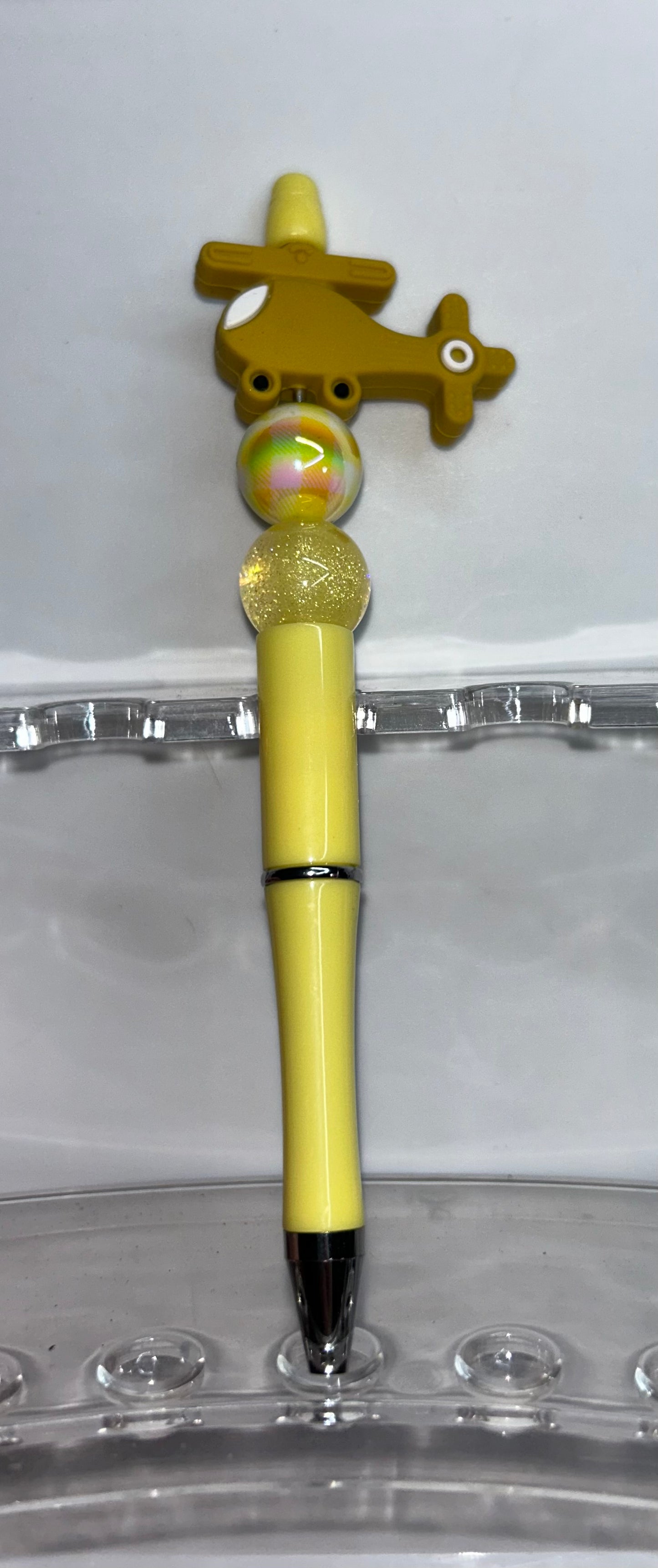 Yellow Helicopter Yellow Pen