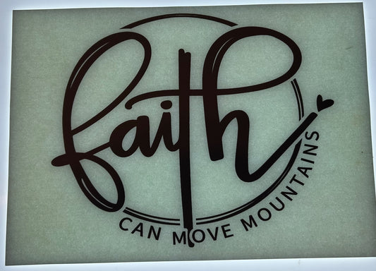 Faith Can Move Mountains