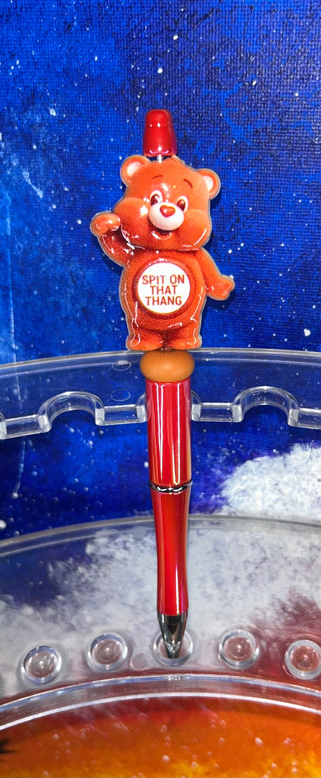 Spit On That Thang Shiny Orange Pen