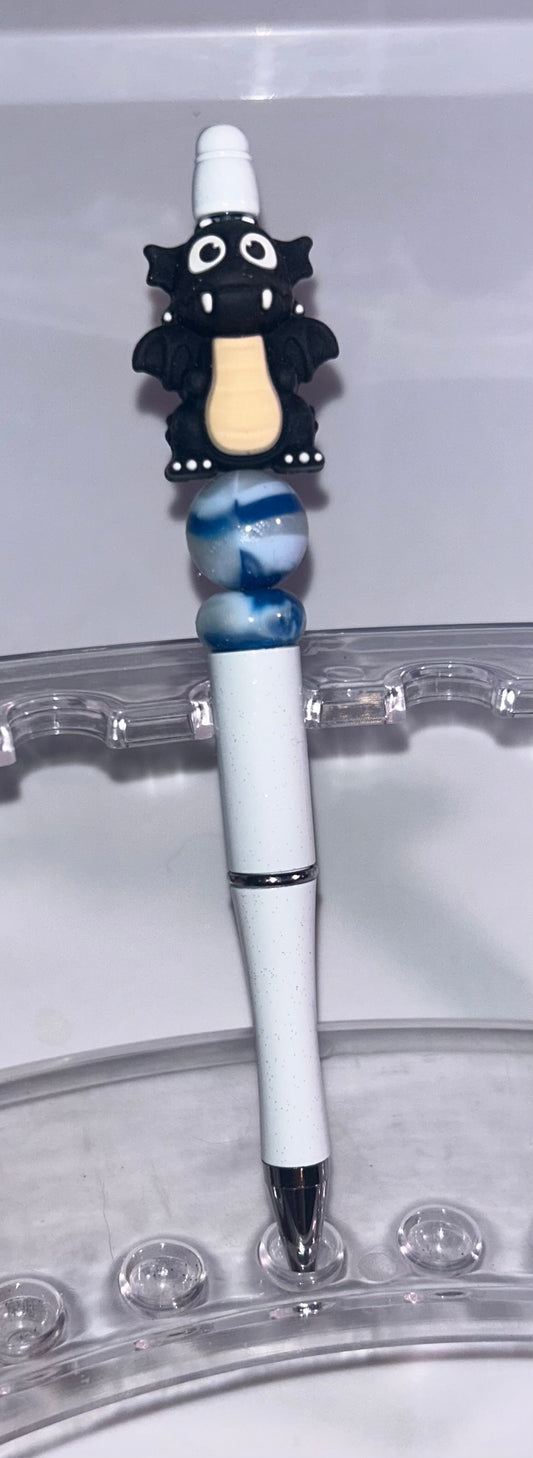 Black Dragon White Pen