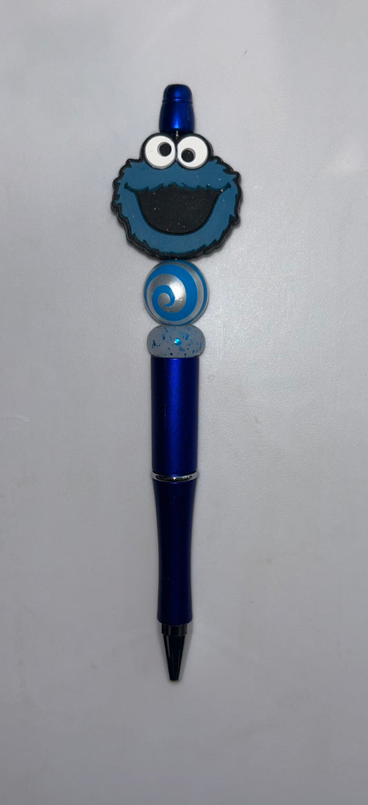 Cookie Monster Royal Blue Pen