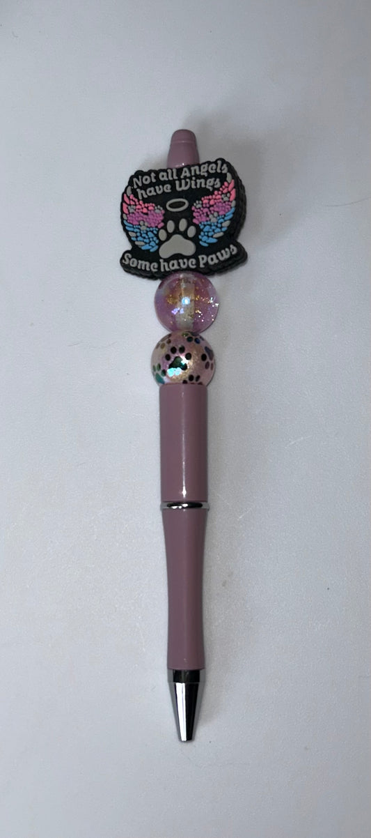 Not All Angels Have Wings Rose Gold Pen