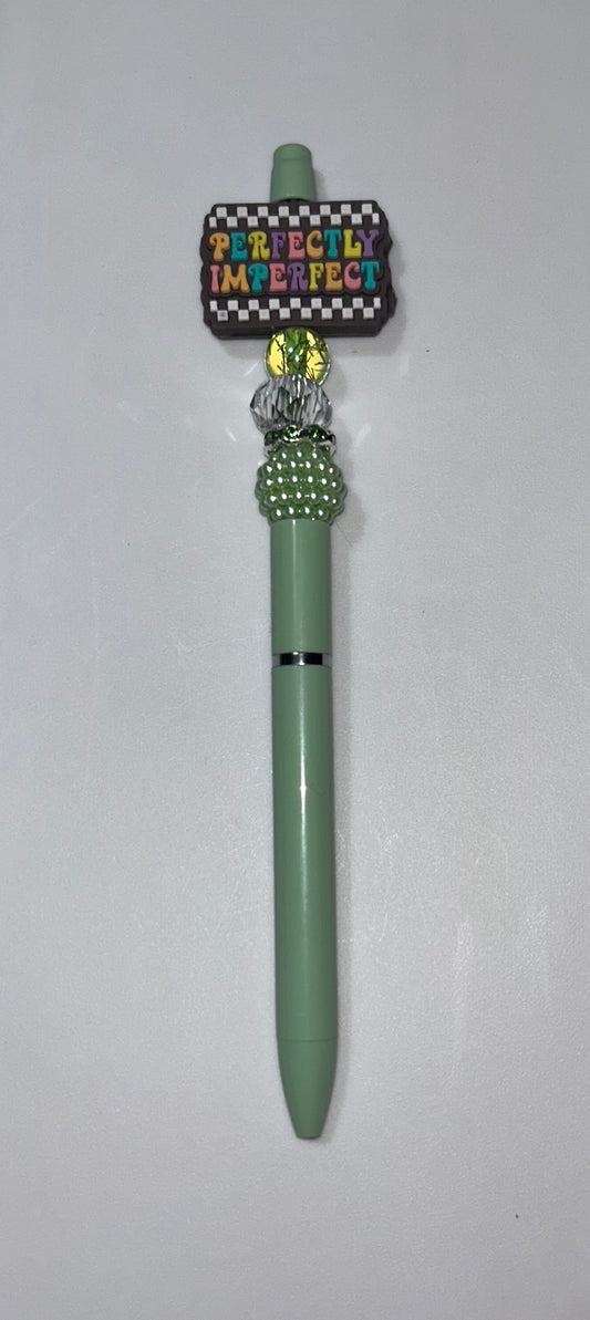 Perfectly Imperfect Green Pen