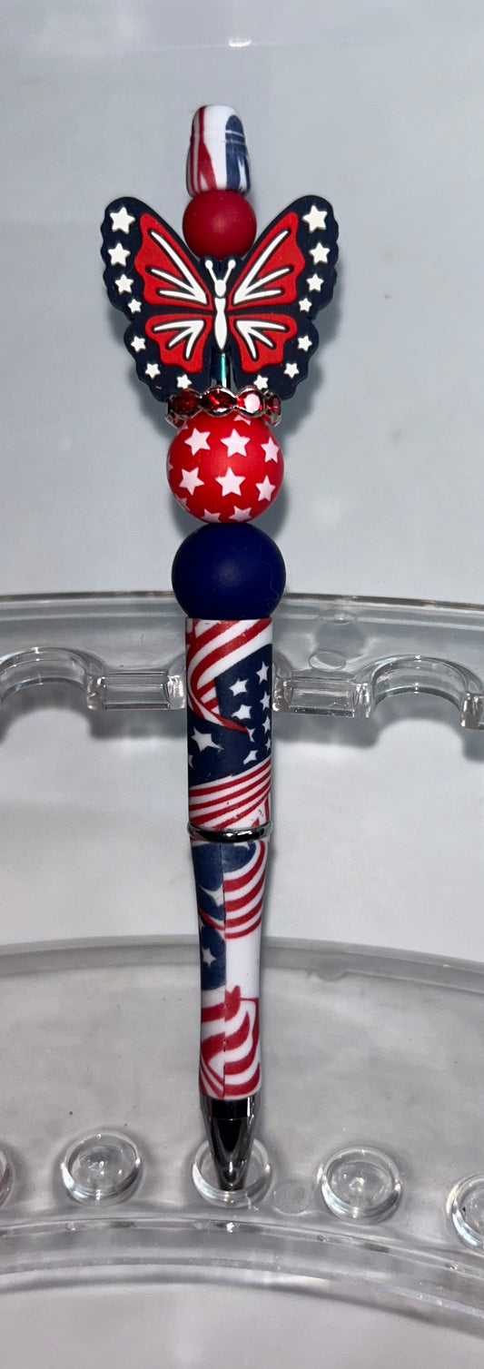 Patriotic Butterfly Patriotic Pen