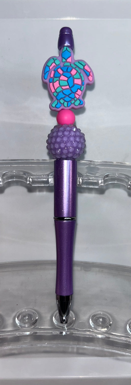 Purple Sea Turtle Purple Pen
