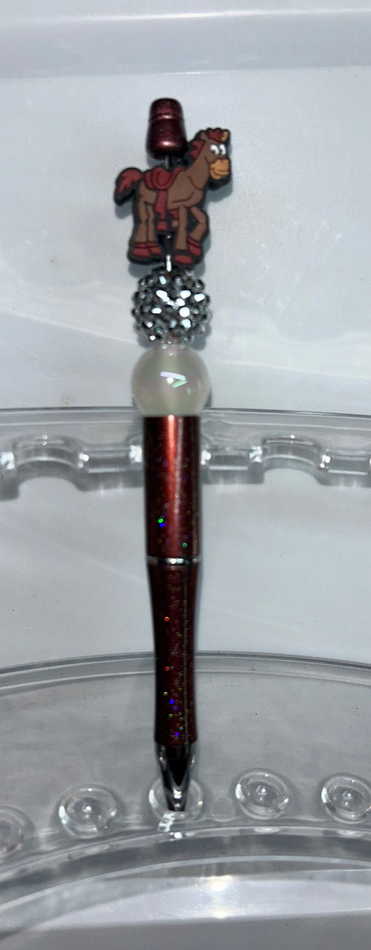 Bullseye Burgandy Pen