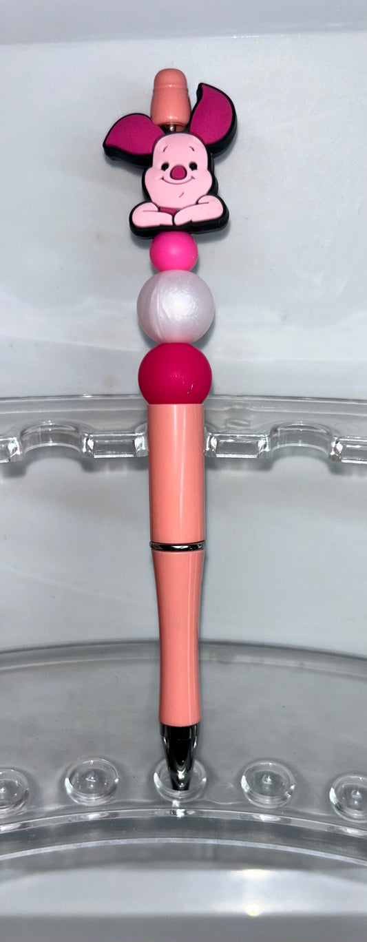 Piglet Head Peach Pen