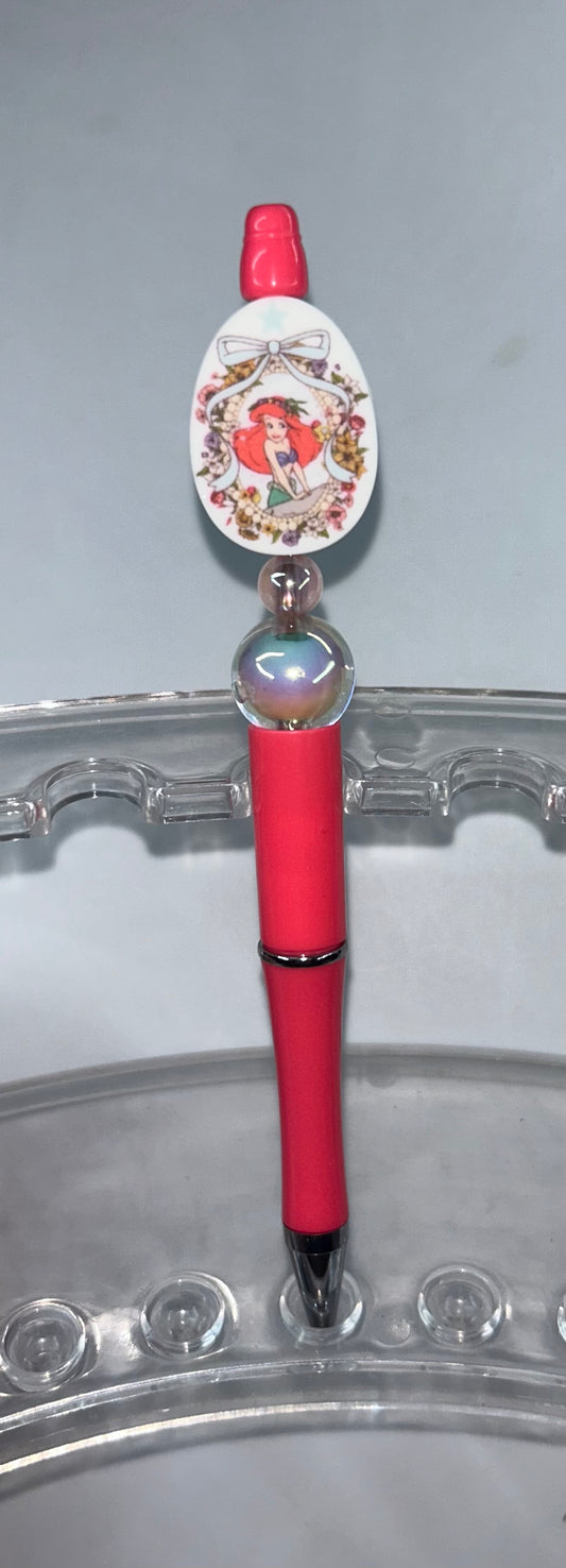 Ariel Barbie Pink pen