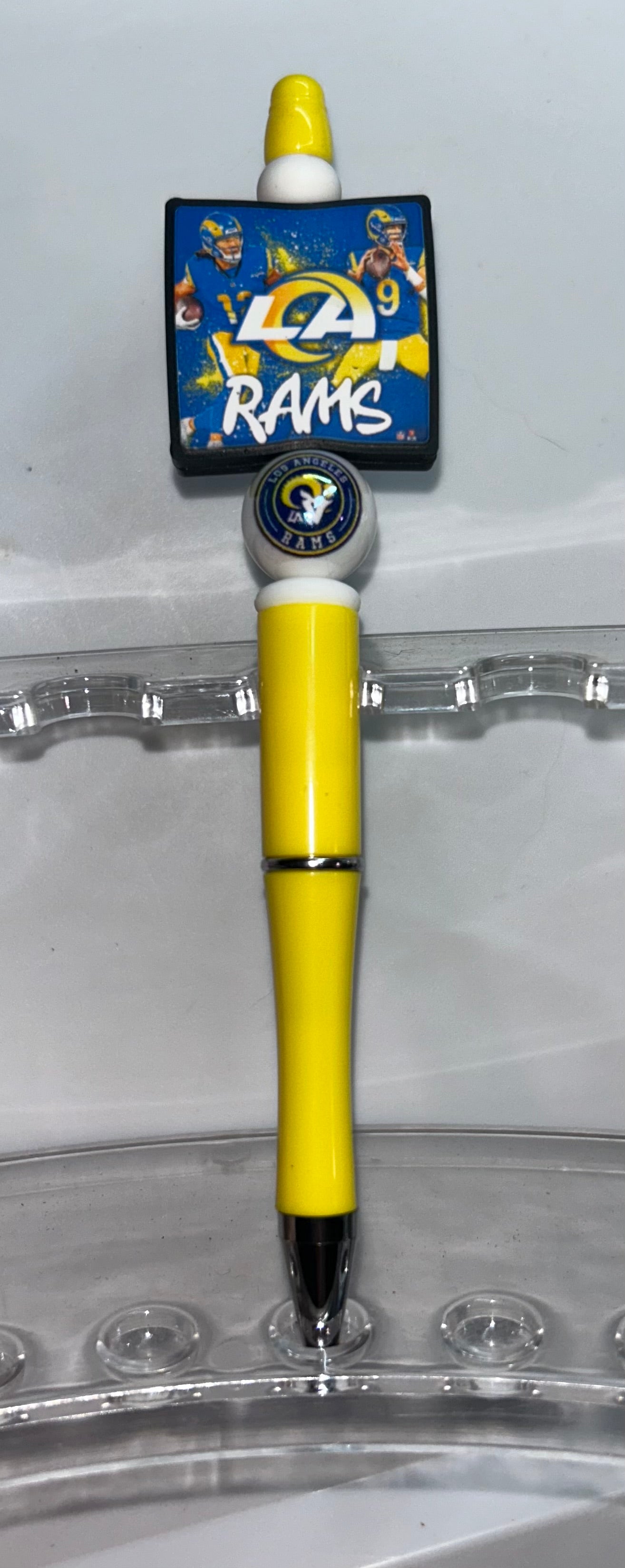 LA Rams Square Yellow Pen