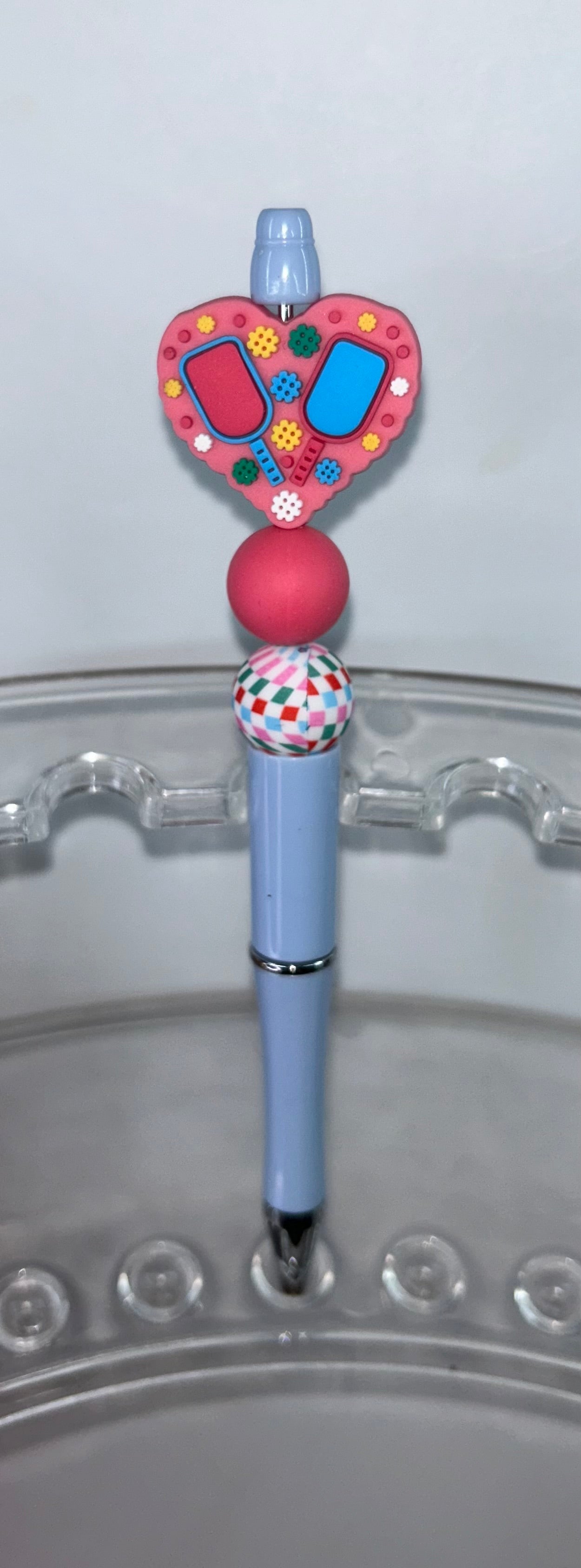 Pickle Ball Light Blue Pen