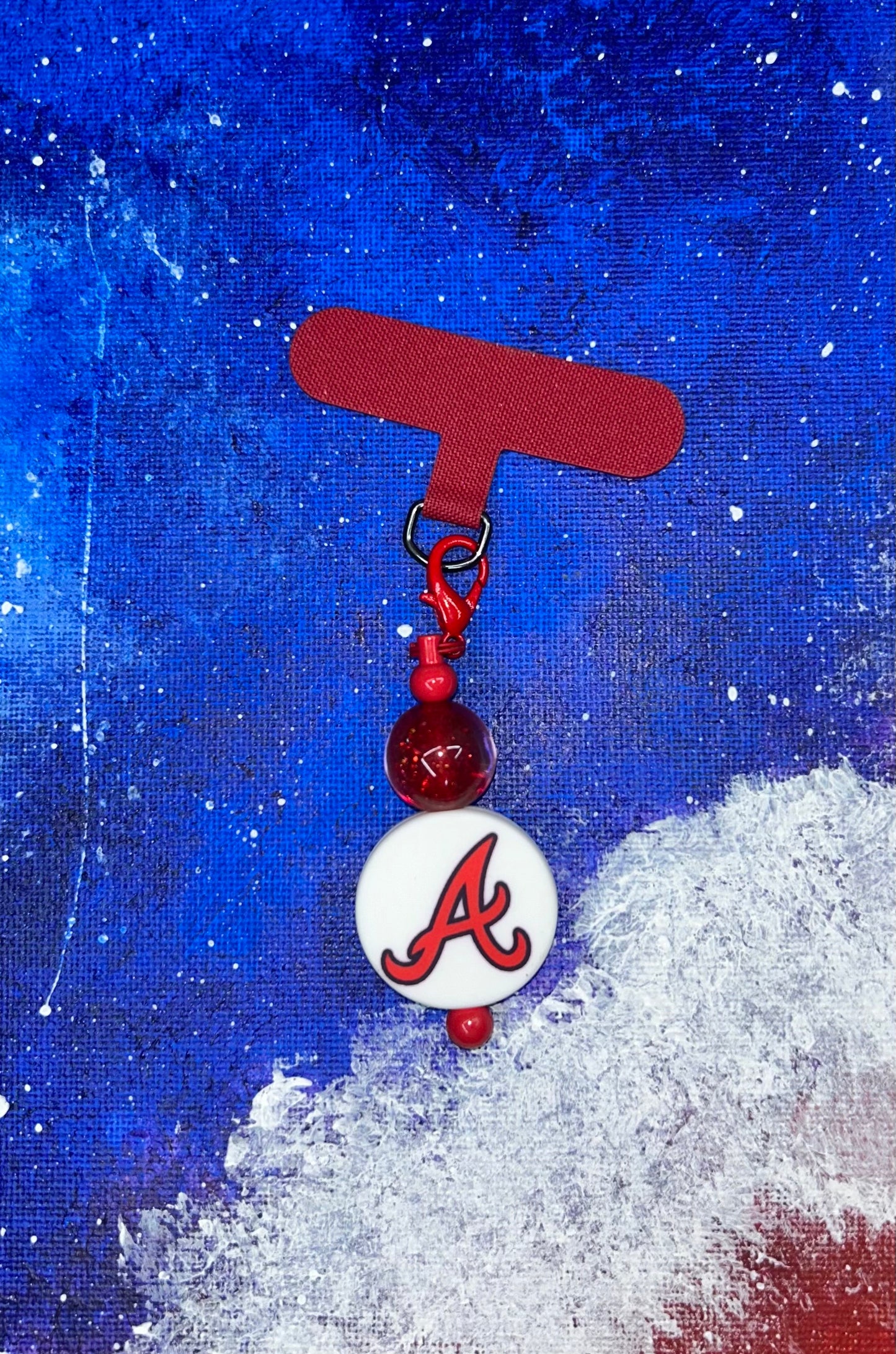 Atlanta Braves Phone Charm