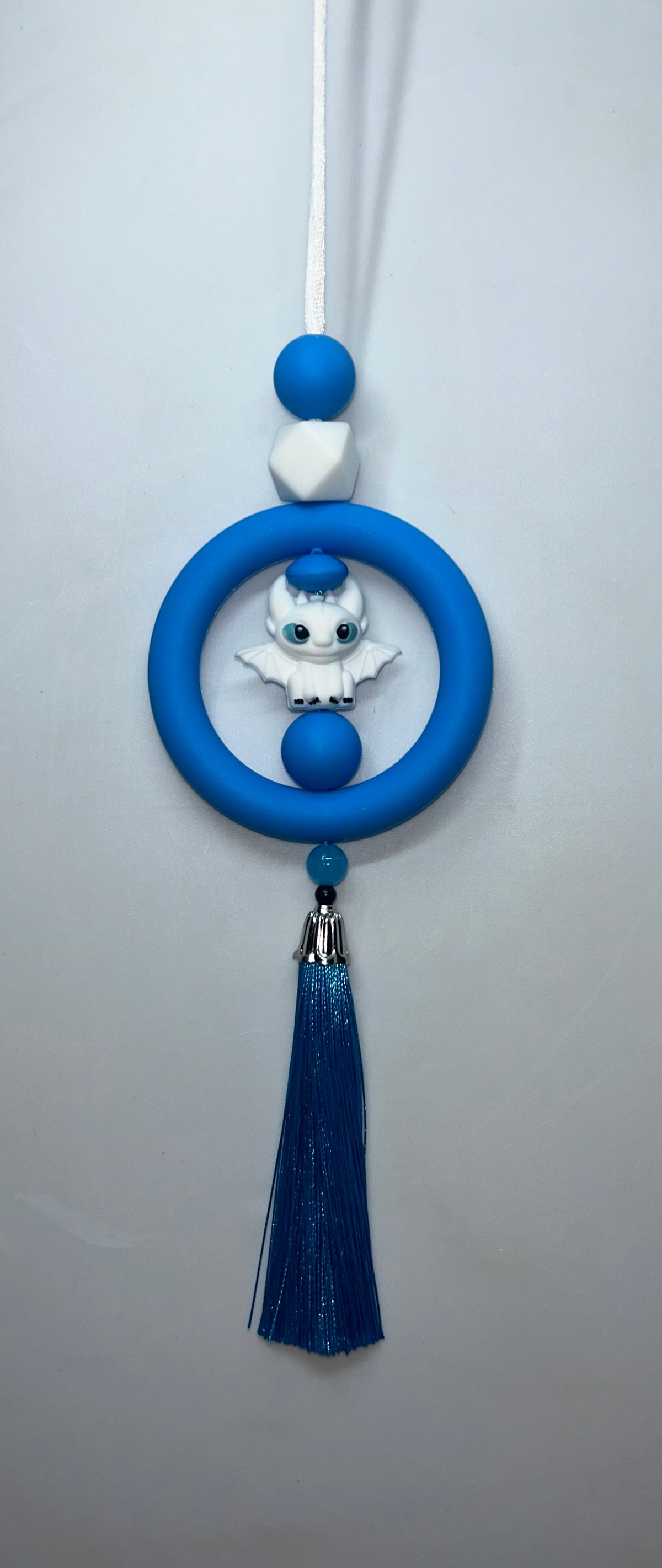 Light Fury Blue Car Charm