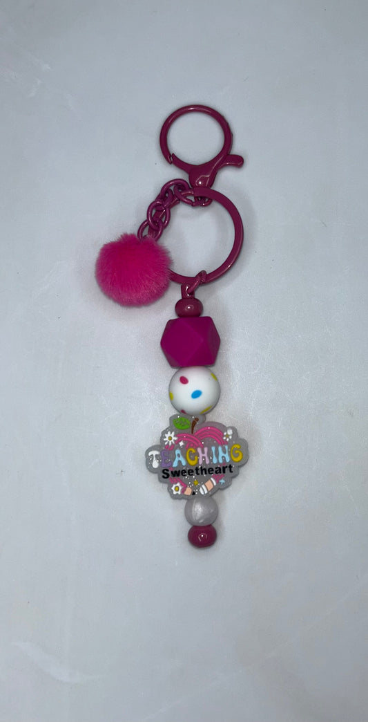 Teaching Sweetheart Key Chain