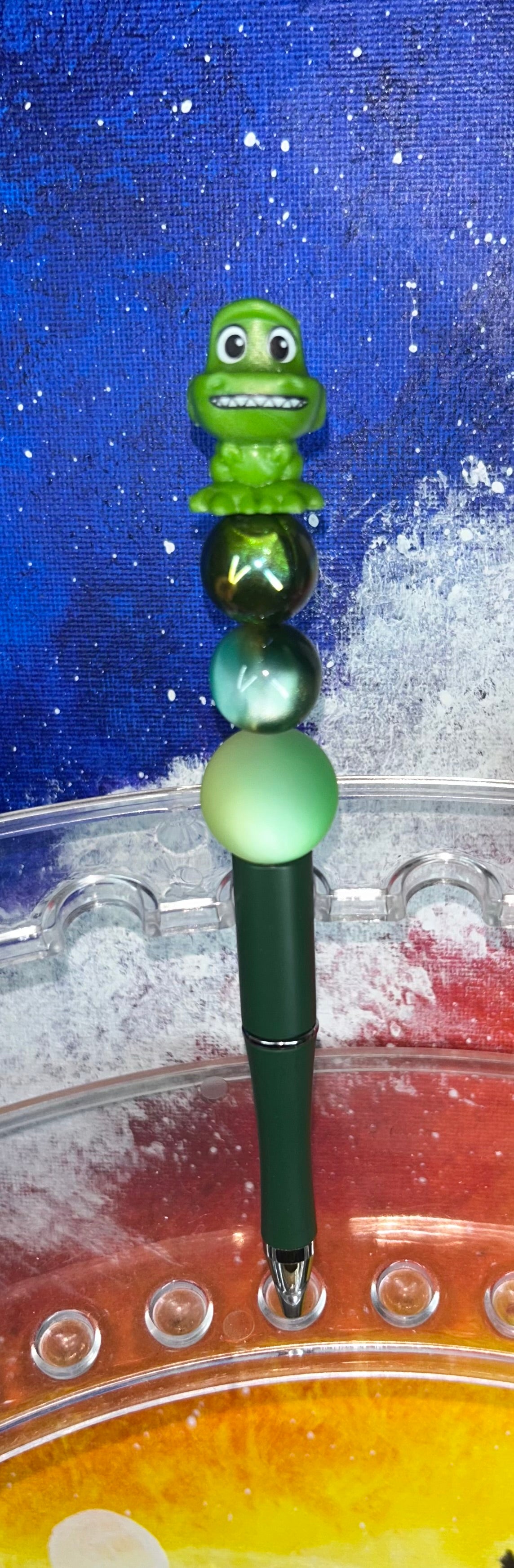 Rex Small Doorable Green Pen