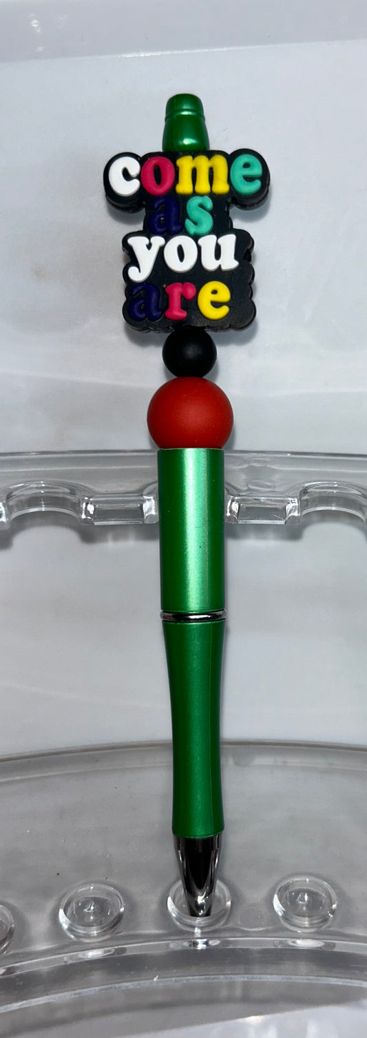 Come As You Are Green Pen