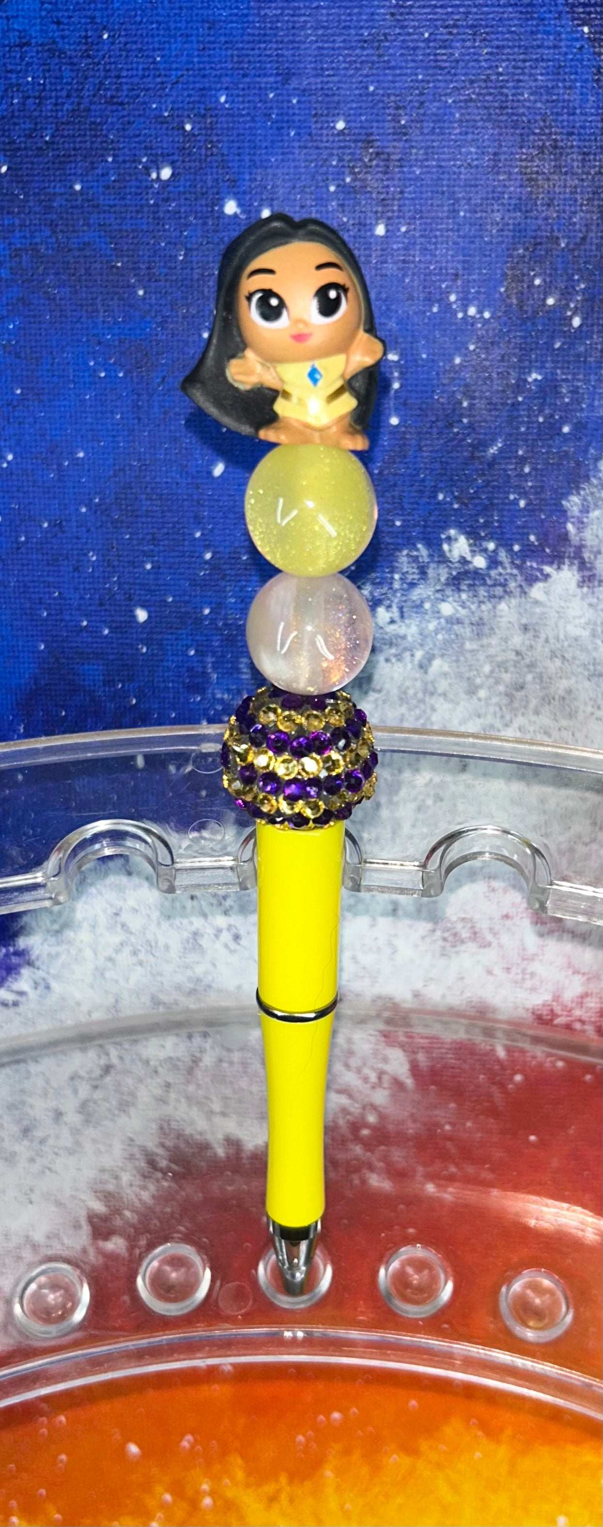 Pocahontas Small Doorable Yellow Pen