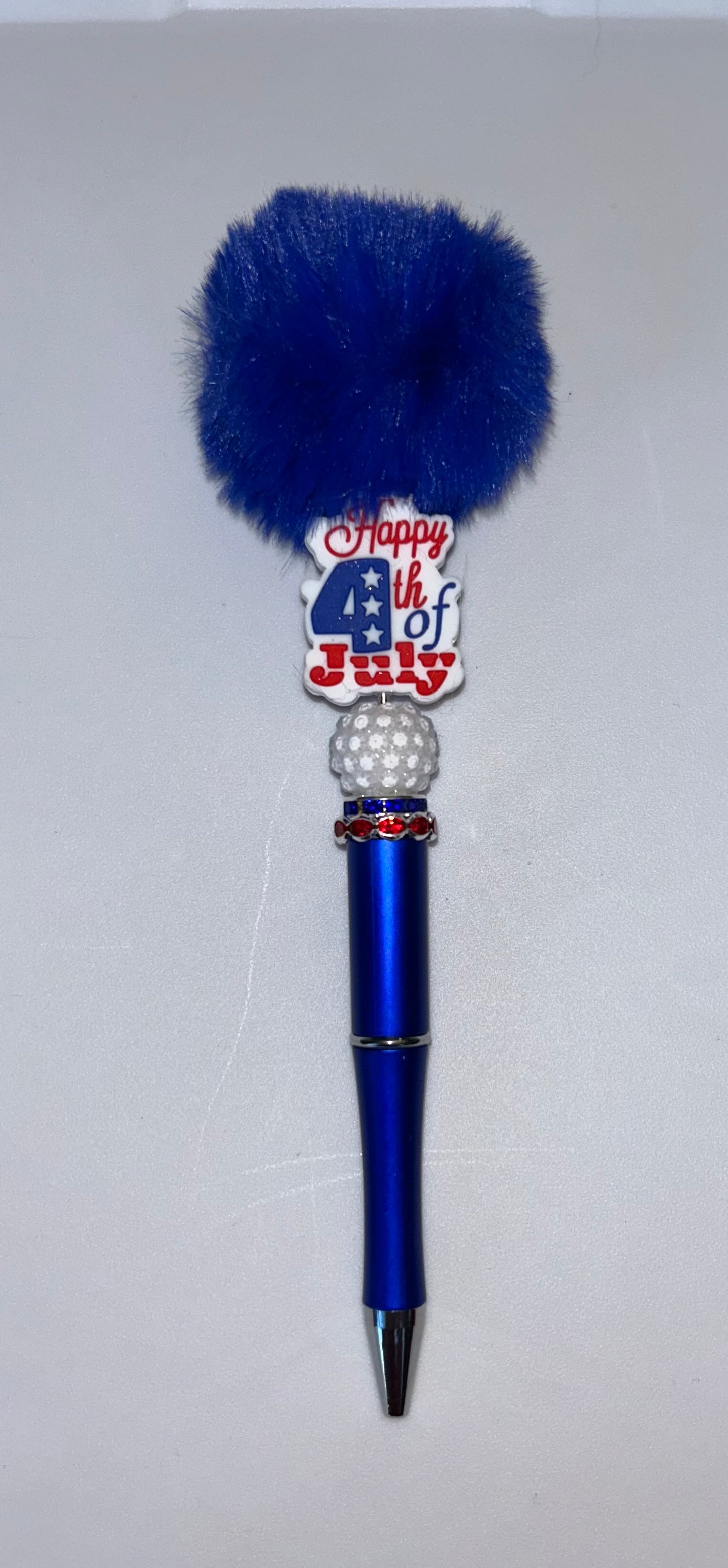 Happy 4th Of July Blue Pen