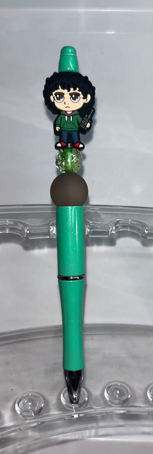Mike Stranger Things Light Green Pen