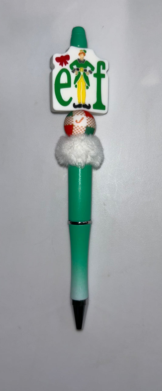 Elf Square Green Ombre Pen